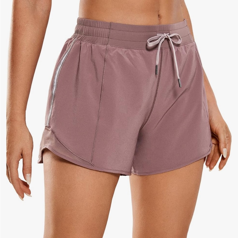 CRZ Shorts - Mauve - Small - 4 inch inseam